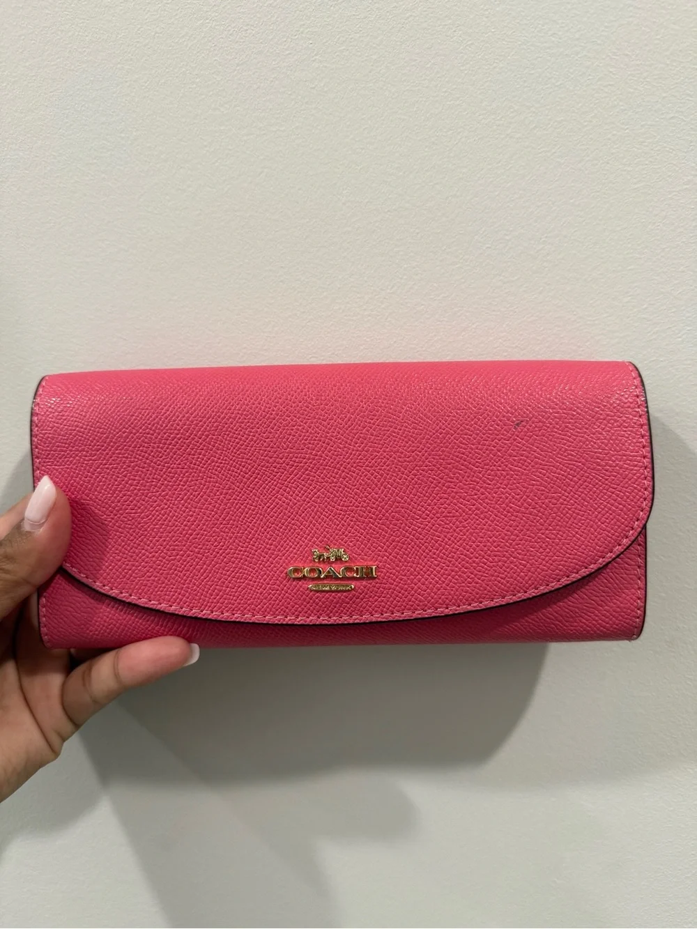 COACH Pink Leather Wallet - Picture 10 of 10